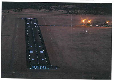 Hughenden Airport Night