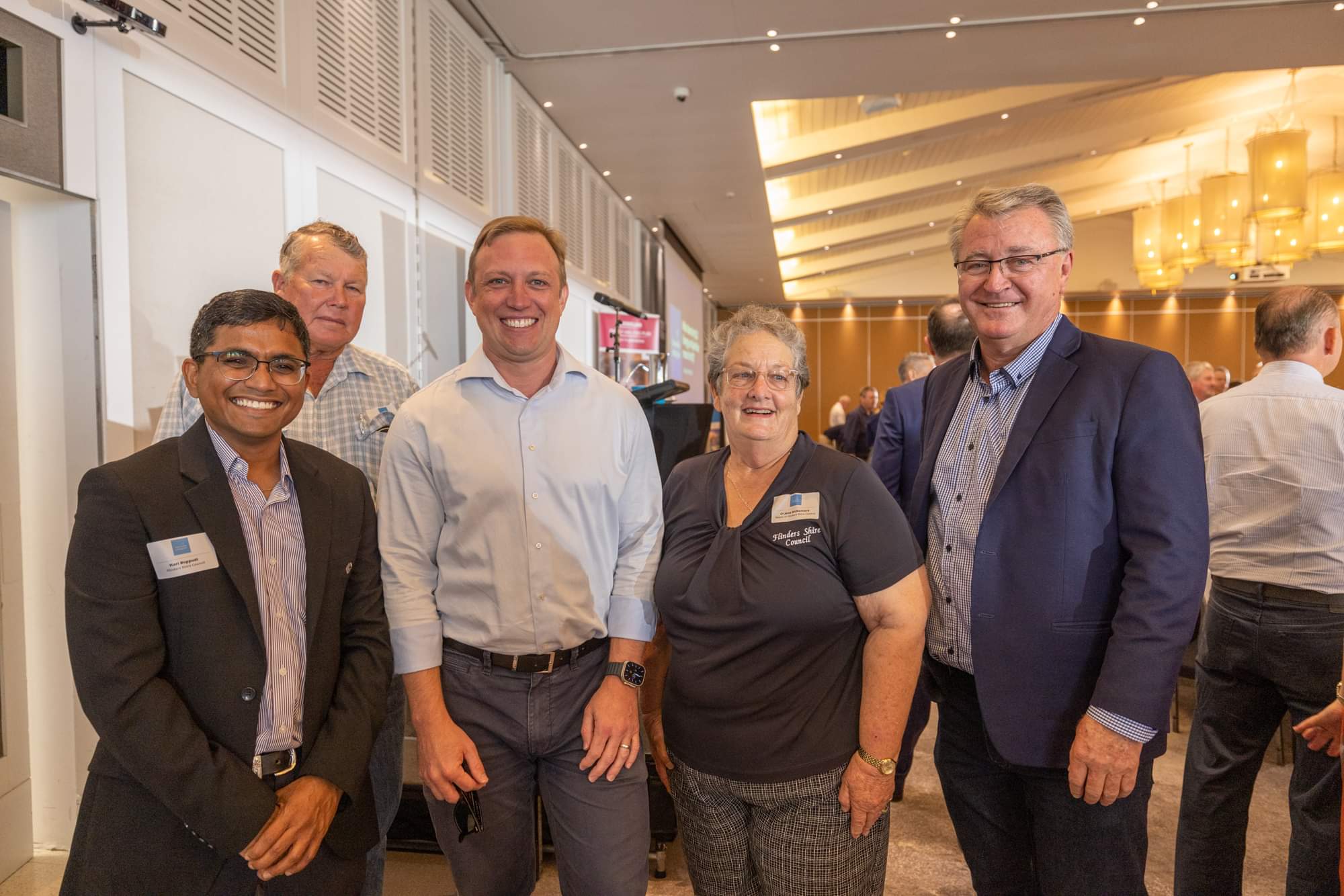 Flinders Shire Council’s Mayor and Chief Executive Officer recently met with key stakeholders in Canberra and Brisbane to progress several potential economic drivers for the region.